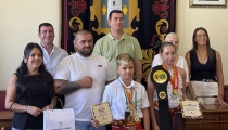 N&iacute;jar reconoce a sus j&oacute;venes campeones de Espa&ntilde;a de boxeo