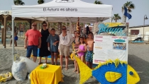 'Mi Playa Bonica' regresa a Adra para fomentar el reciclaje y el cuidado del litoral
