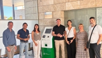 El Consorcio de Transporte instala una m&aacute;quina de autorrecarga en Berja