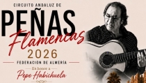 El Circuito Andaluz de Pe&ntilde;as lleva once recitales de flamenco a Almer&iacute;a
