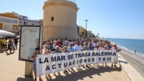 El Ejido pide una "soluci&oacute;n definitiva" a la regresi&oacute;n en la playa de Balerma
