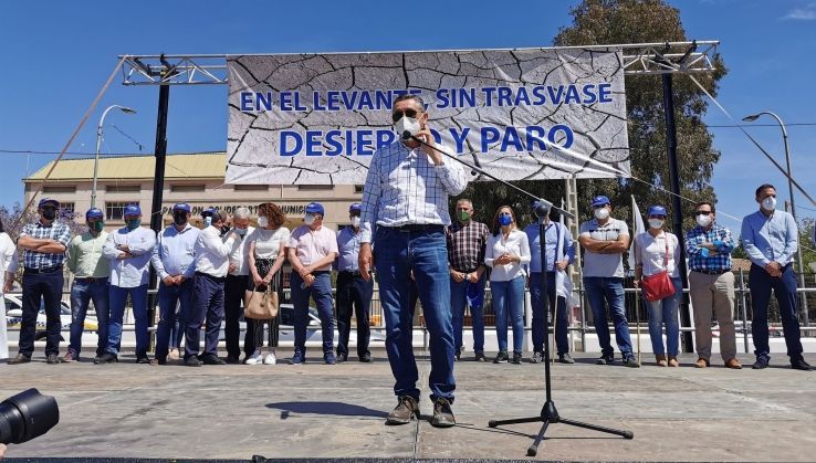 La Mesa del Agua participa en la movilizaci&oacute;n del Trasvase Tajo-Segura de Madrid