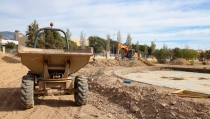 Avanzan las obras del futuro Gran Parque de las Familias de El Ejido