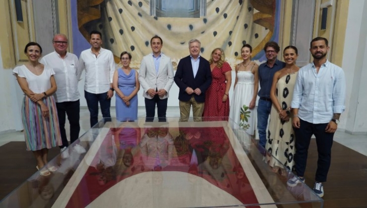 Vera da a conocer la investigaci&oacute;n, el an&aacute;lisis y la restauraci&oacute;n del Pend&oacute;n Real