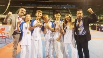 El club K&aacute;rate Kanku, subcampe&oacute;n del Campeonato de Espa&ntilde;a de Clubes