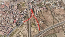 Hu&eacute;rcal de Almer&iacute;a derriba el acueducto con da&ntilde;os estructurales por el temporal