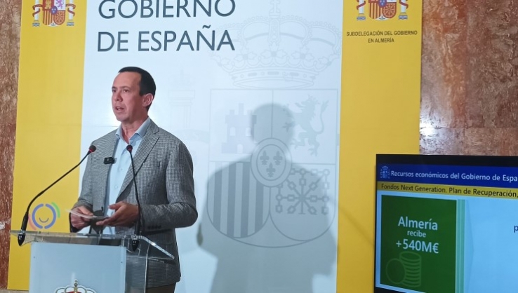 Almer&iacute;a recibe m&aacute;s de 540 millones de euros de fondos Next Generation