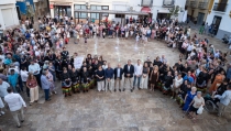 La plaza de Espa&ntilde;a de T&iacute;jola y su entorno ya son peatonales tras una inversi&oacute;n de 690.000 euros
